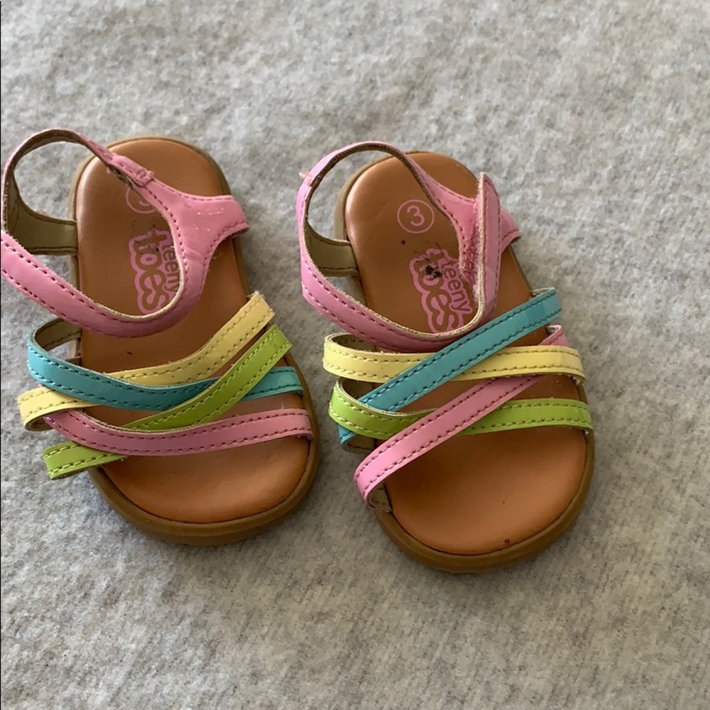 Gently used infant sandals